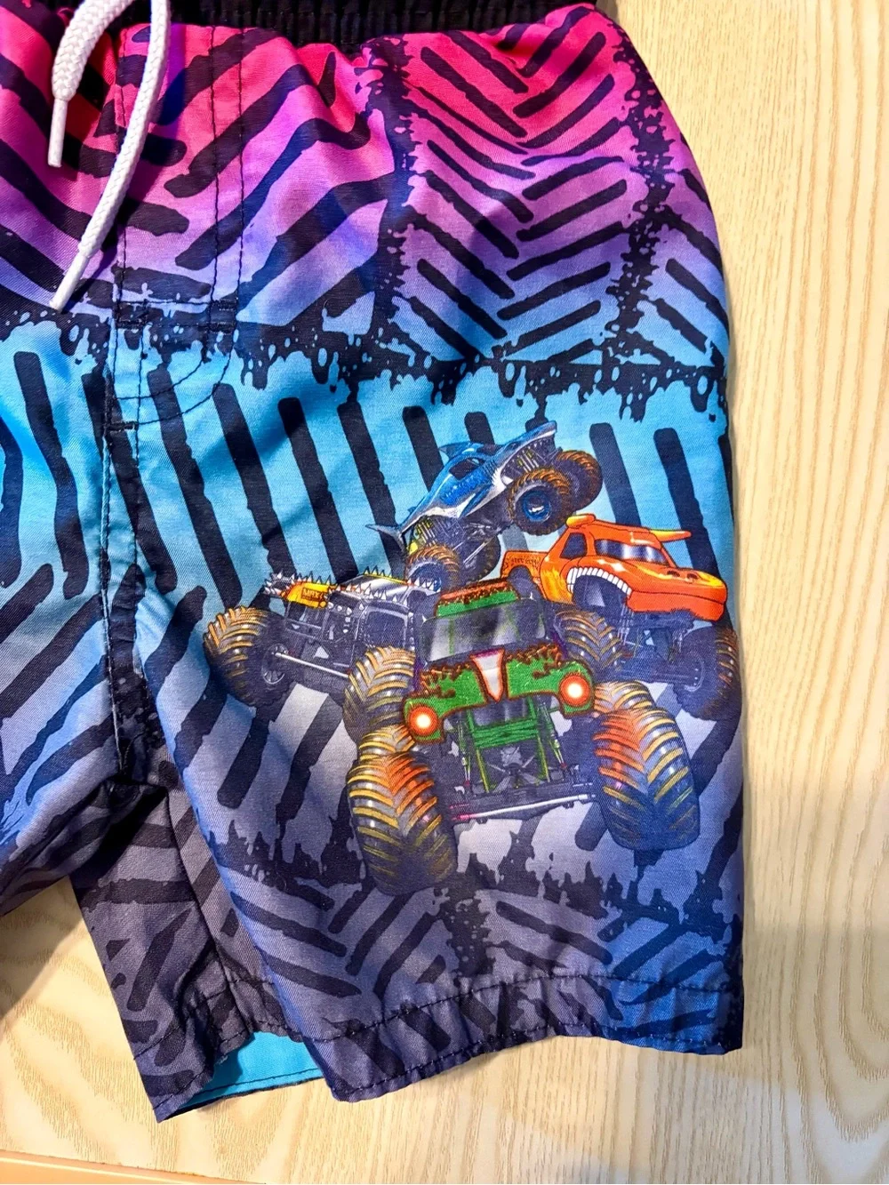 Boys 3T Monster Jam Swim Set